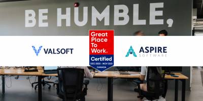 Valsoft Named Among Great Places To Work In Canada