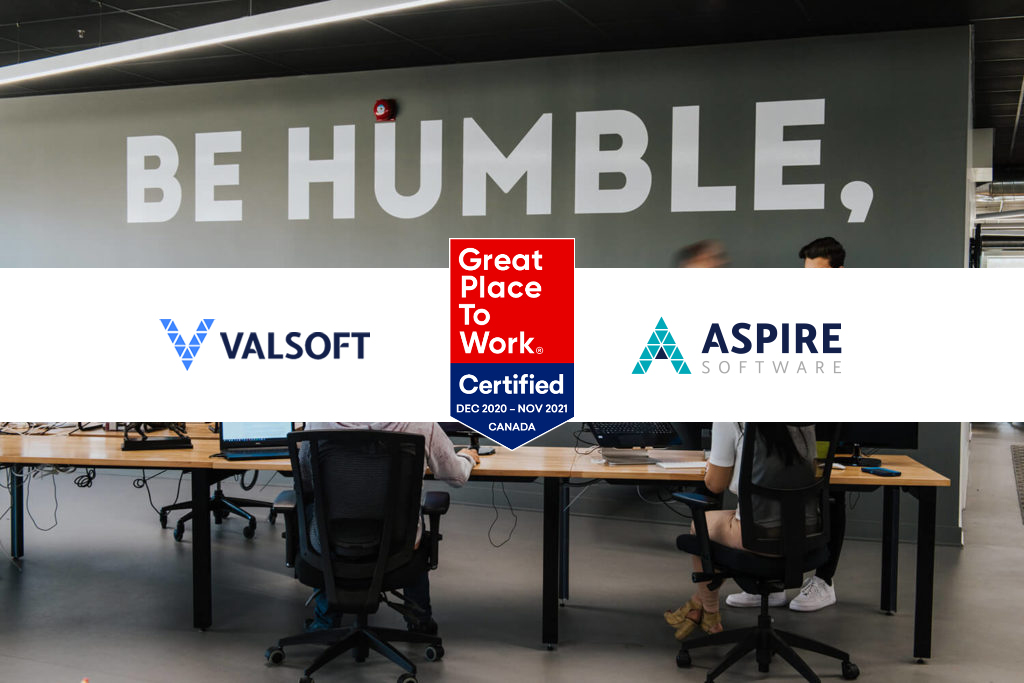 Aspire Named Among Great Places To Work In Canada